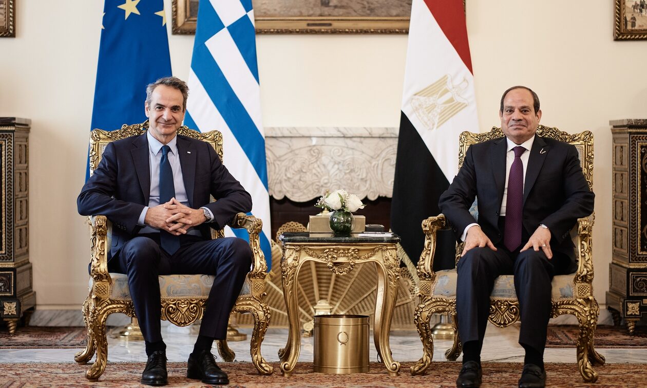 Συνάντηση Μητσοτάκη-Σίσι στο Κάιρο: Σύσταση Ανωτάτου Συμβουλίου Συνεργασίας Ελλάδας - Αιγύπτου