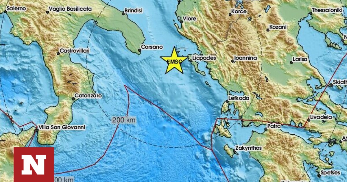 Terremoto ora vicino a Corfù – Feltri in Italia e Albania (foto) – Newsbomb – Notizie