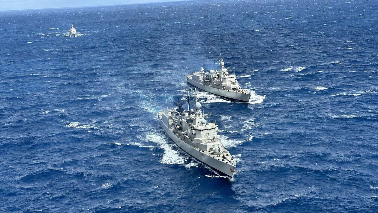 «ΛΟΓΧΗ 2/24»: Εντυπωσιακές εικόνες από την άσκηση του Πολεμικού Ναυτικού στο Αιγαίο