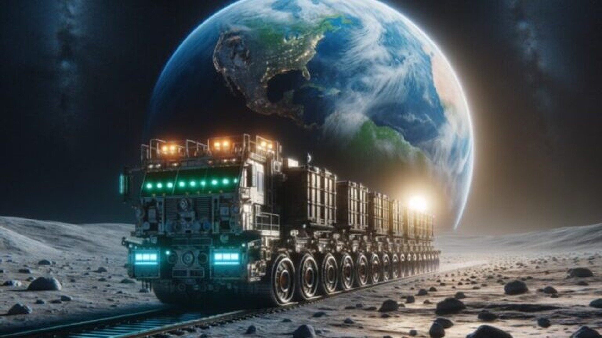 ΗΠΑ: H DARPA θέλει να κατασκευάσει σιδηρόδρομο στη Σελήνη