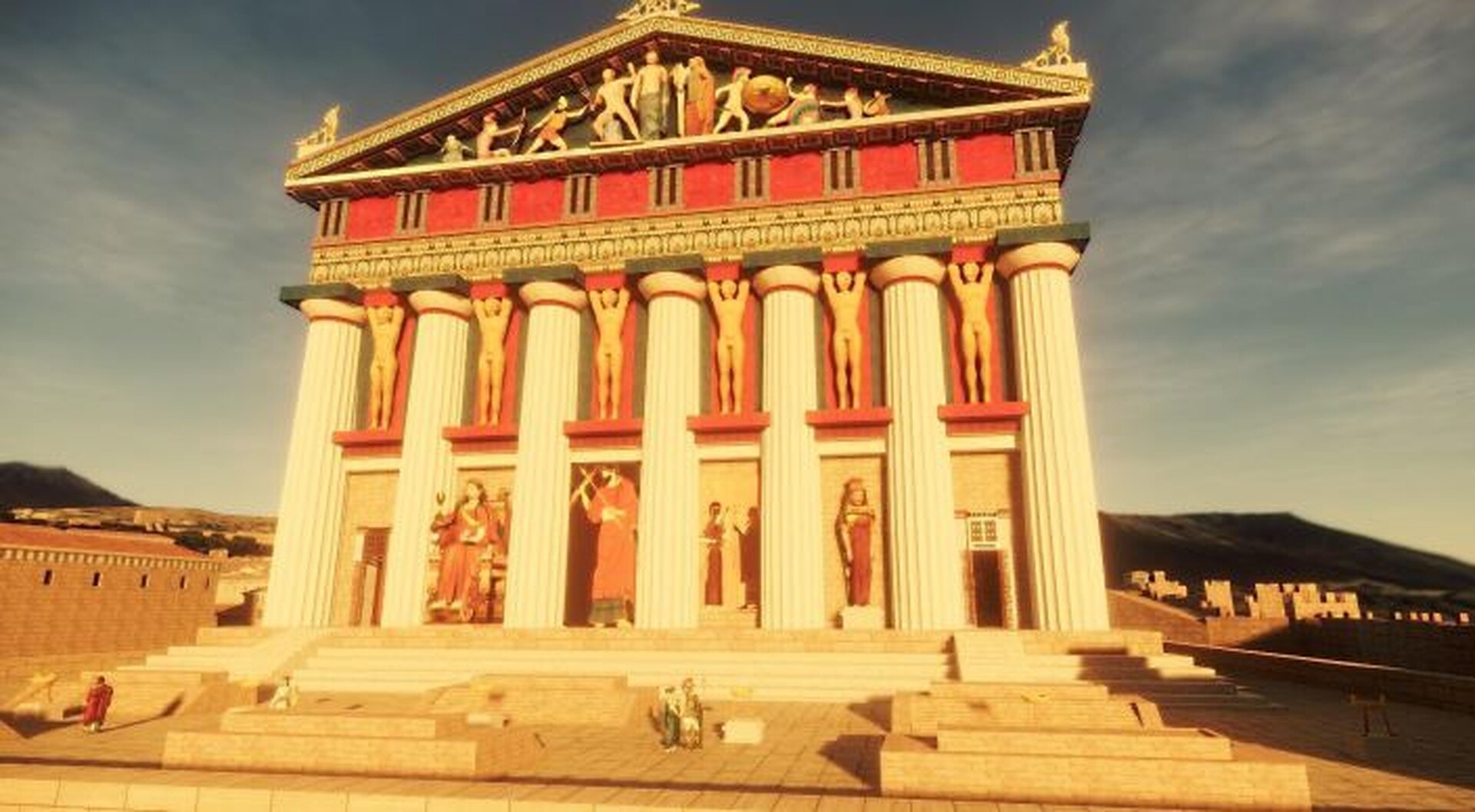Μεγάλη Ελλάδα: Πώς ήταν ο ναός του Ολυμπίου Διός στον Ακράγαντα - Εκπληκτική 3D αναπαράσταση