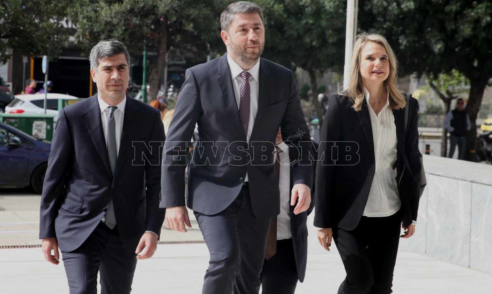Έφτασε στην εισαγγελία του Αρείου Πάγου ο Νίκος Ανδρουλάκης – Καταθέτει αίτημα για τα Τέμπη