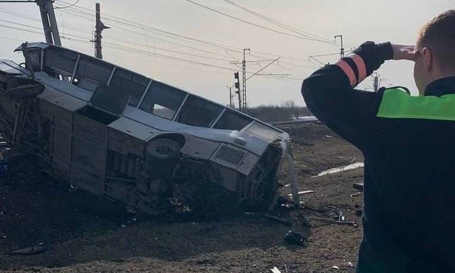 Τραγωδία στη Ρωσία: Σύγκρουση τρένου με λεωφορείο - Τουλάχιστον 8 νεκροί