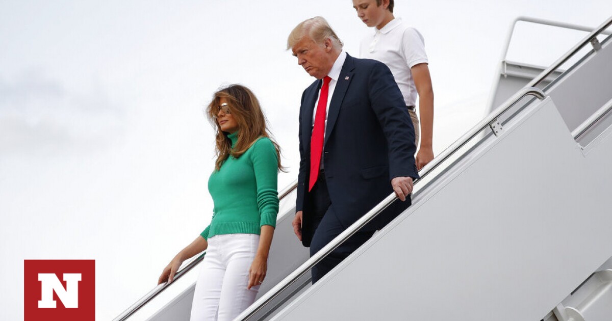 Barron Trump: The former president’s son is more than two meters tall – the viral photo with Melania – Newsbomb – News