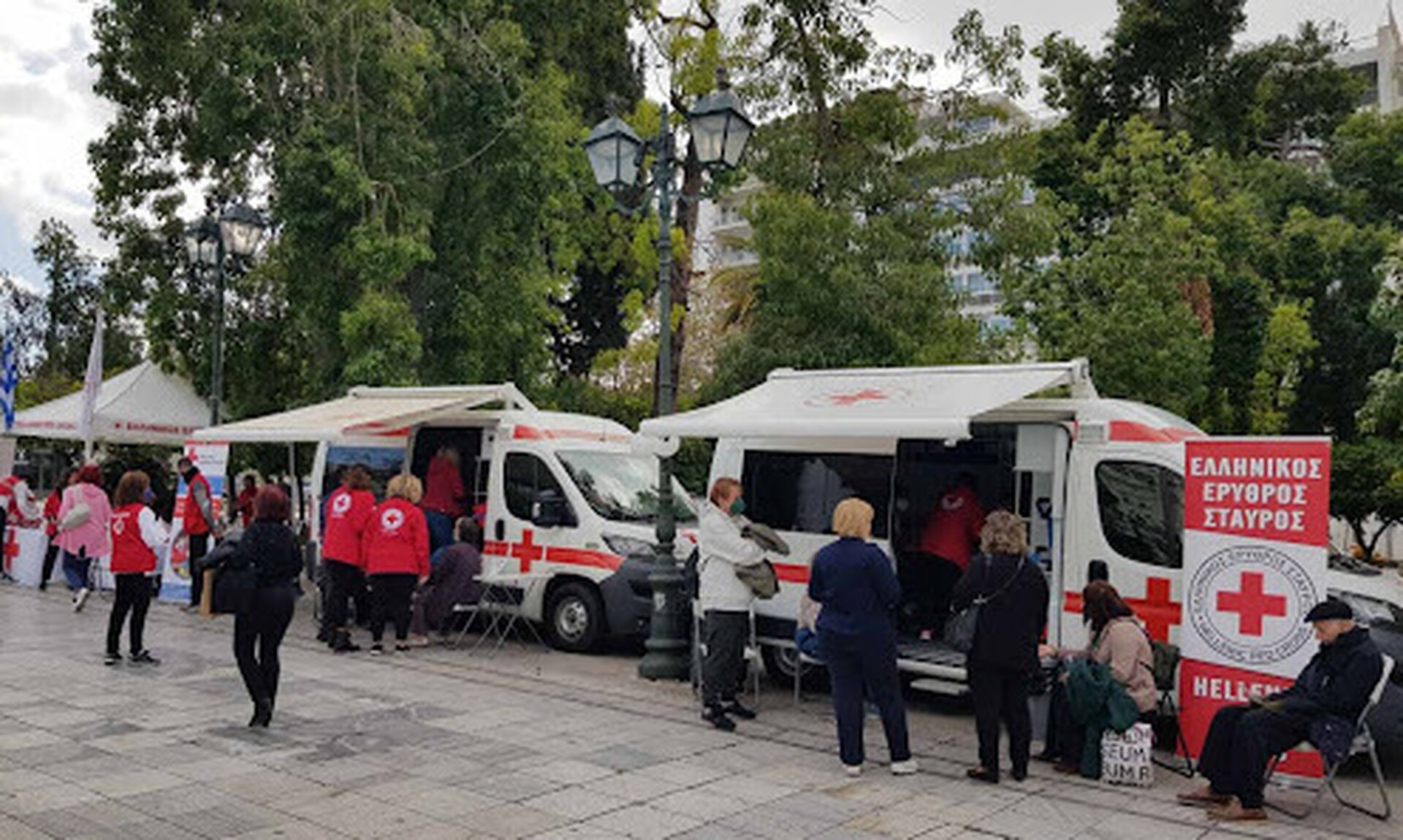 Ο Ελληνικός Ερυθρός Σταυρός τιμά την Παγκόσμια Ημέρα Υγείας με μεγάλη δράση στην Πλατεία Συντάγματος
