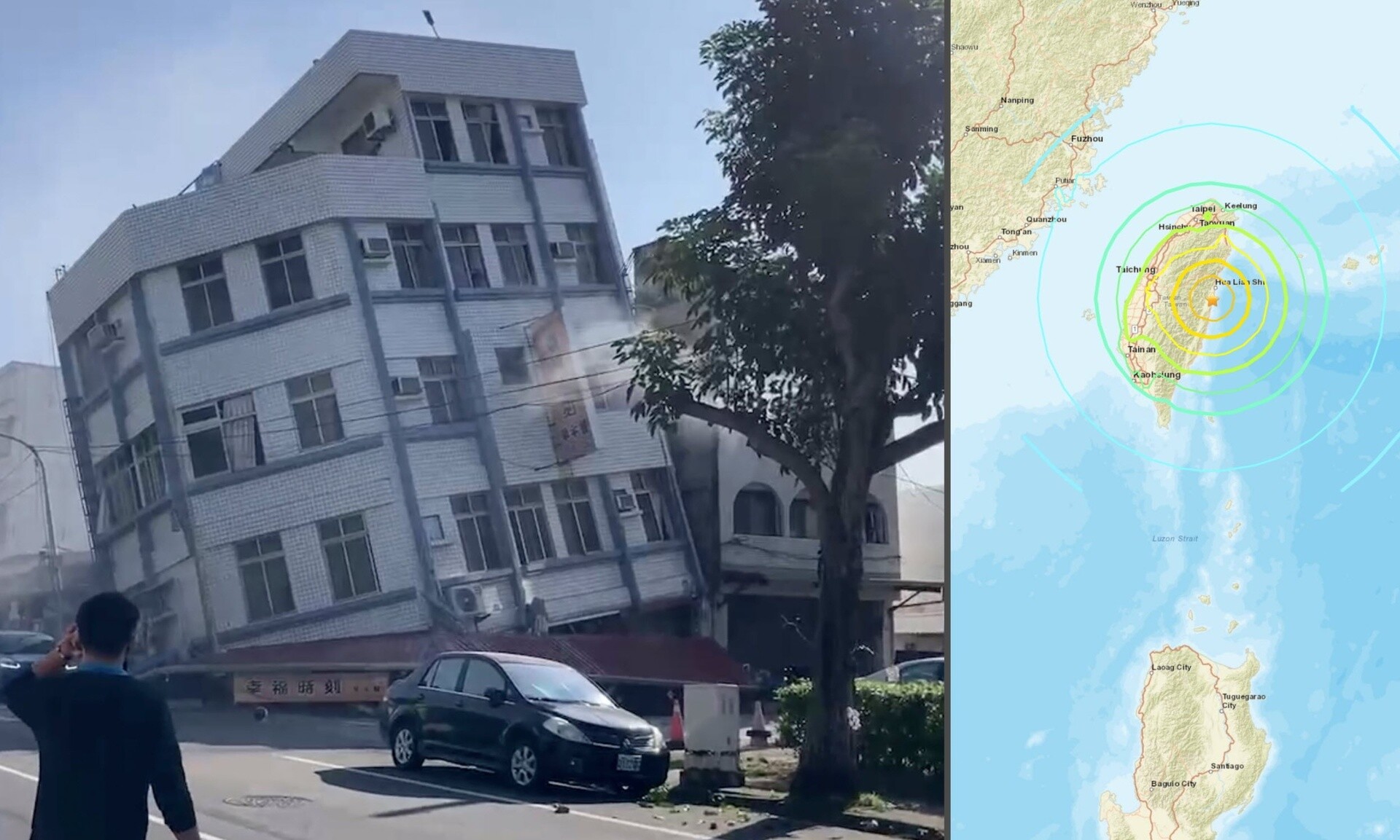 Ισχυρός σεισμός 7,4 Ρίχτερ στην Ταϊβάν - Συναγερμός για τσουνάμι