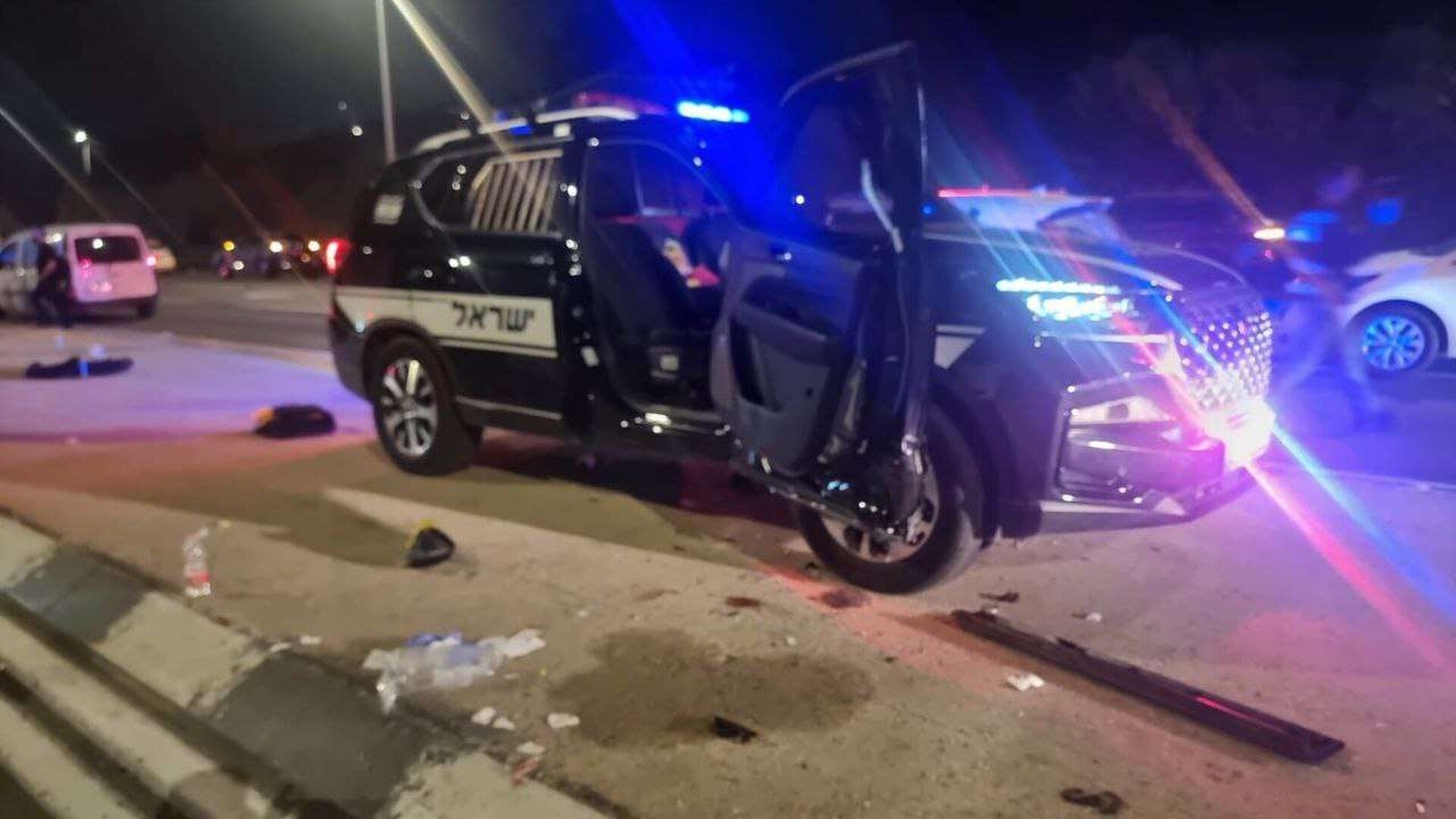 Πόλεμος στο Ισραήλ: Οδηγός έριξε το όχημά του σε τέσσερις αστυνομικούς