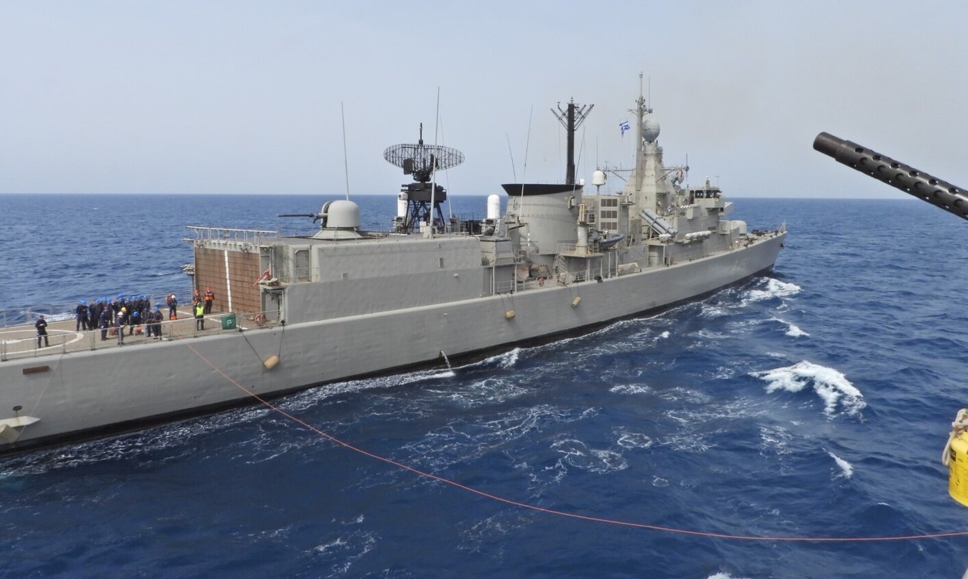 «ΛΑΙΛΑΨ 1/24»: Εντυπωσιακές εικόνες από τη μεγάλη άσκηση του Πολεμικού Ναυτικού στο Αιγαίο