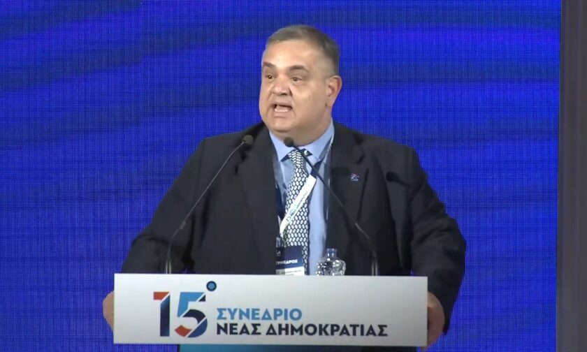 Βασίλης Σπανάκης στο συνέδριο της ΝΔ: «Η ΝΔ ενώνει τους Έλληνες, δεν διχάζει τη κοινωνία»