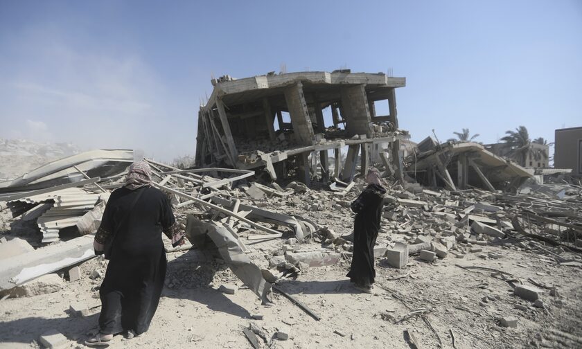 Εικόνες καταστροφής στη Γάζα
