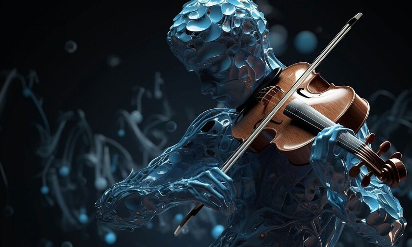 robot violin