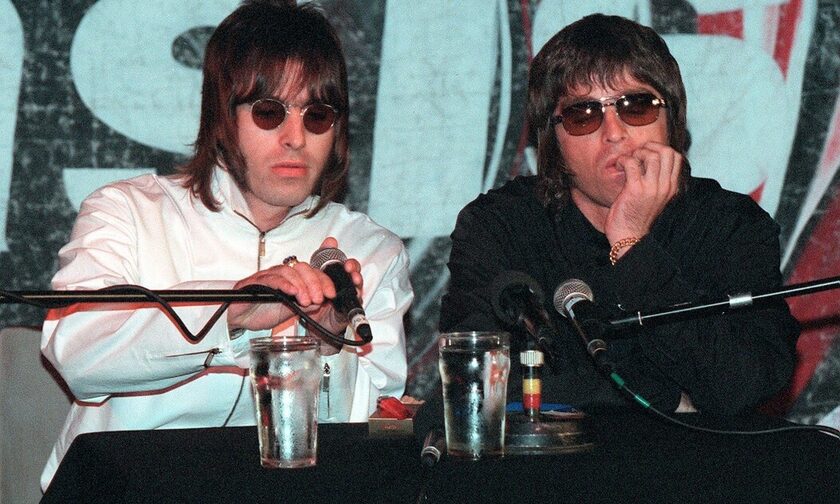 Οι Oasis, τα αδέρφια Liam και Noel Gallagher σε παλιές καλές στιγμές