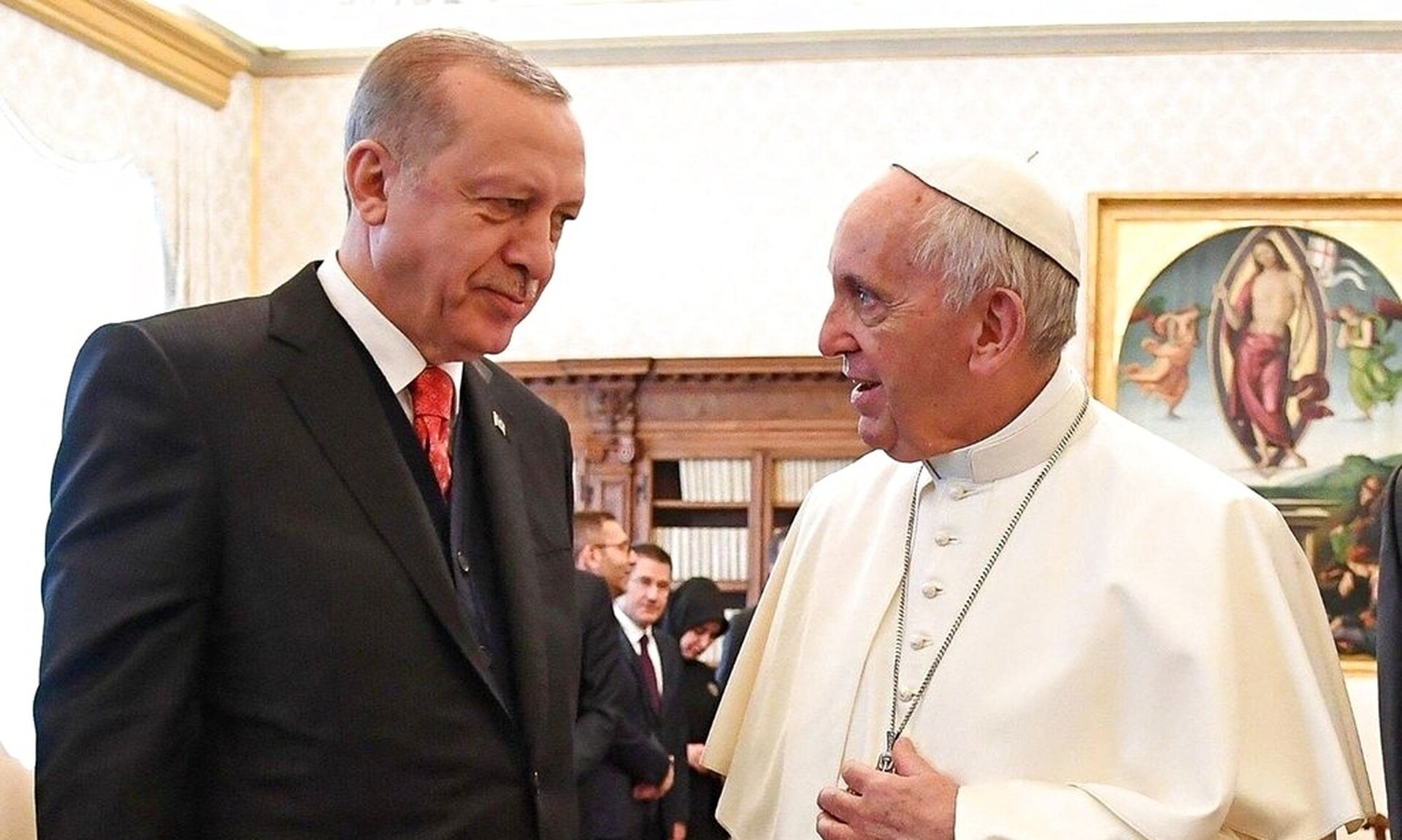 Επιστολή του Ταγίπ Ερντογάν προς τον Πάπα Φραγκίσκο για τον πόλεμο στη Γάζα