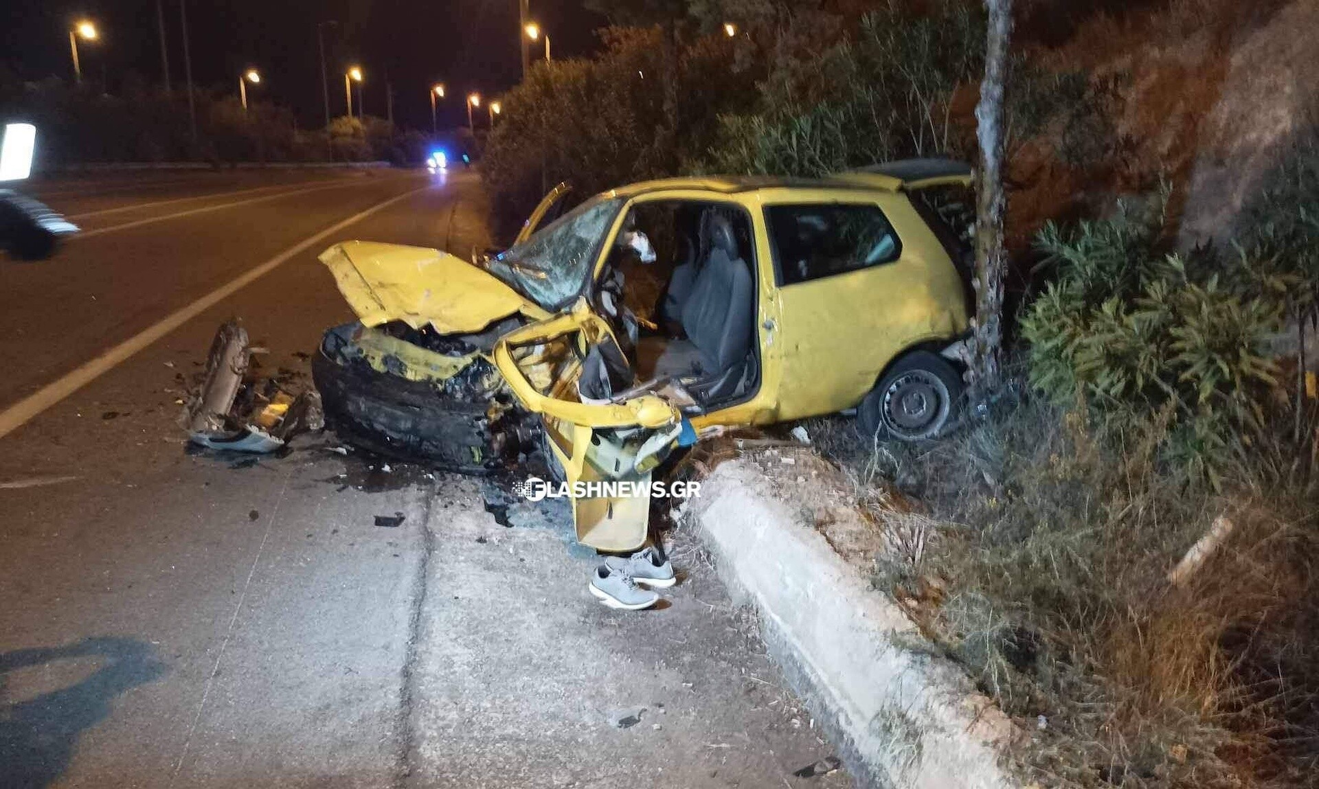Τροχαίο στα Χανιά: Νεκρός ο οδηγός του ενός εμπλεκόμενου οχήματος - Σοκάρουν οι εικόνες