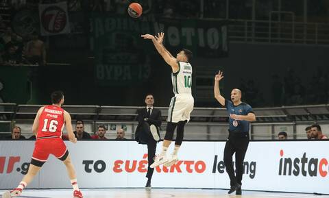 Παναθηναϊκός AKTOR – Ολυμπιακός: Τα highlights του ντέρμπι κι η βαθμολογία της Basket League