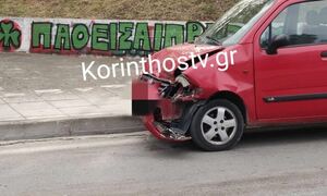Κόρινθος: Γερανός φορτηγού χτύπησε σε γέφυρα, έσπασε και κατέληξε σε διερχόμενα οχήματα