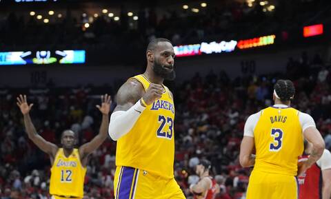 NBA: Ο «Βασιλιάς» ΛεΜπρόν έστειλε στα play offs τους Λέικερς - Οι Κινγκς απέκλεισαν τους Ουόριορς