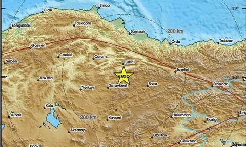 Τουρκία: Σεισμός 5,6 Ρίχτερ στα βορειοανατολικά της χώρας – Αισθητός και στην Άγκυρα
