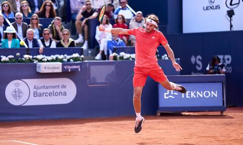 Τένις: Δε χάνει ο Στέφανος – Στον τελικό του Barcelona Open o Τσιτσιπάς!