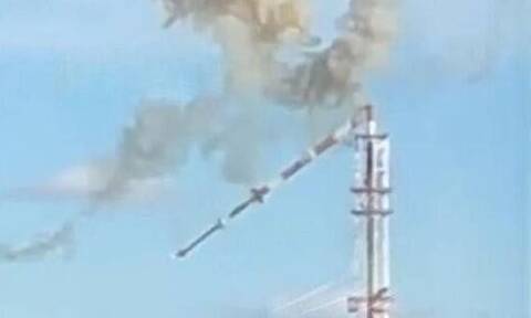 Ουκρανία: Ρωσικός πύραυλος κατέστρεψε τον πύργο της τηλεόρασης στο Χάρκοβο (vid)