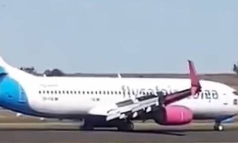 Παραλίγο τραγωδία: Νέο ατύχημα με Boeing 737 - Έχασε τον τροχό του στην απογείωση [vid]
