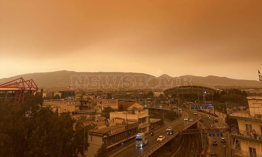 Αφρικανική σκόνη: Η NASA κατέγραψε το φαινόμενο «Minerva Red» στην Ελλάδα – 36,5 βαθμοί στην Κρήτη