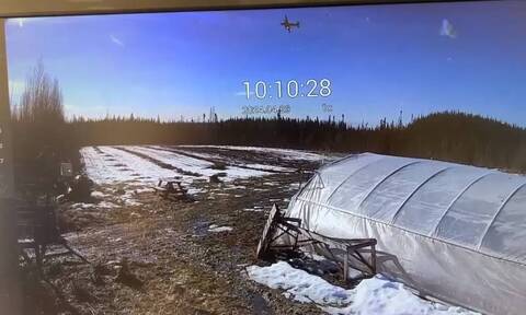 Αλάσκα: Η στιγμή της συντριβής αεροσκάφους - Έπιασε φωτιά στον αέρα και έπεσε στο έδαφος