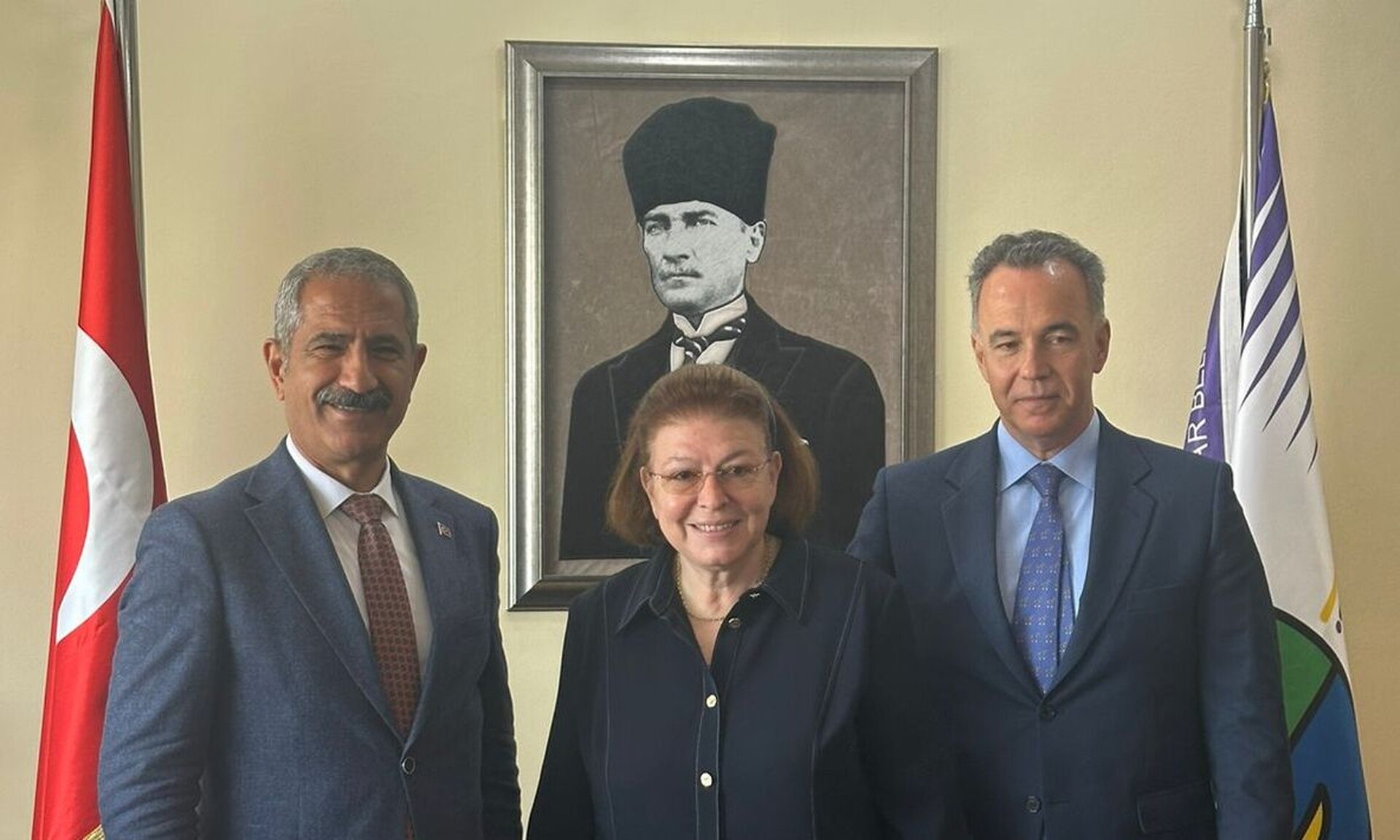 Η Υπουργός Πολιτισμού Λίνα Μενδώνη, στην Κωνσταντινούπολη