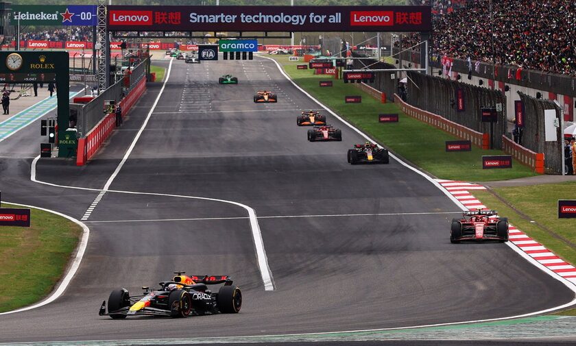 F1 Γκραν Πρι Κίνας, Sprint: Πρώτος Verstappen, δεύτερος Hamilton