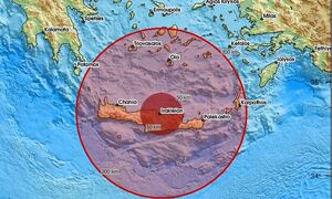 Σεισμός 4 Ρίχτερ στο Ηράκλειο Κρήτης