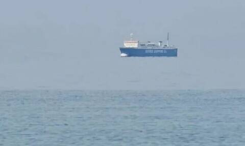 Το ιπτάμενο πλοίο στην Κύμη που έγινε viral - Η Fata Morgana εμφανίστηκε ξανά