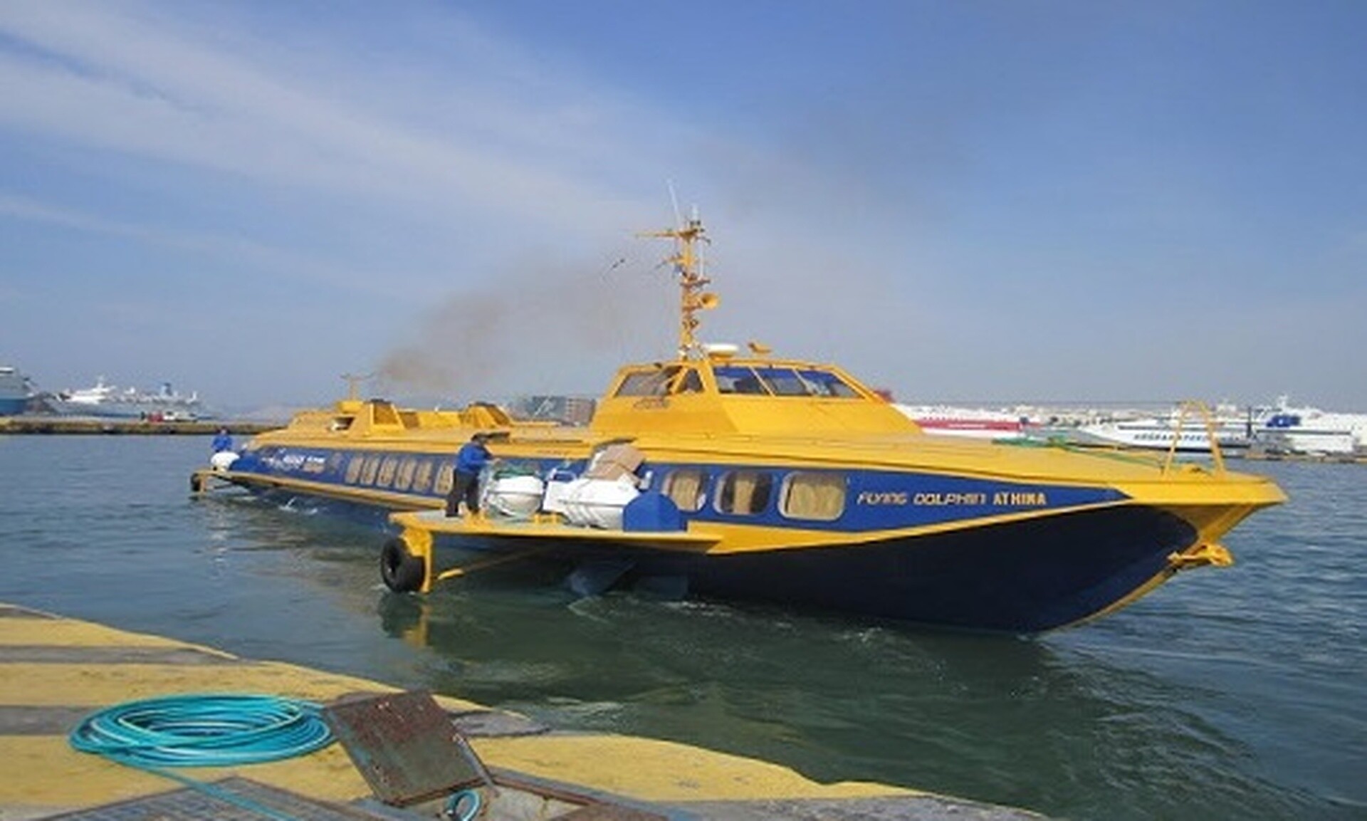 Λιμάνι Πειραιά: Απαγορευτικό απόπλου στο «Αθηνά» λόγω μηχανικής βλάβης
