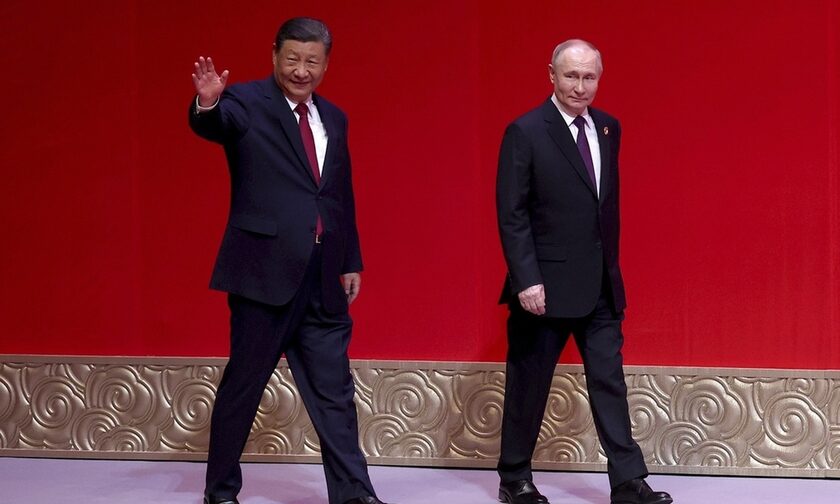 O Σι Τζινπίγνκ και ο Βλαντιμίρ Πούτιν