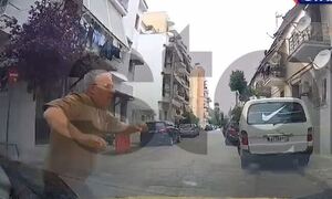 Καμίνια: Βίντεο ντοκουμέντο με οδηγό ταξί να καταδιώκει ληστή