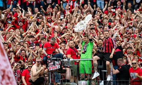 Bundesliga: Λεβερκούζεν, η πρώτη ομάδα στην ιστορία που πήρε αήττητο τίτλο