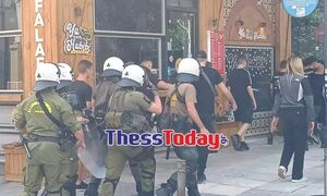 Θεσσαλονίκη: Ένταση με οπαδούς του ΠΑΟΚ γύρω από την Καμάρα