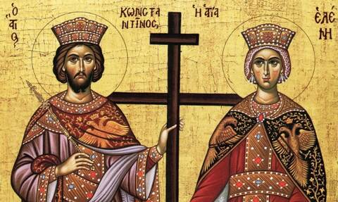 Άγιος Κωνσταντίνος και Αγία Ελένη: Ποιοι είναι οι Ισαπόστολοι που γιορτάζουν σήμερα