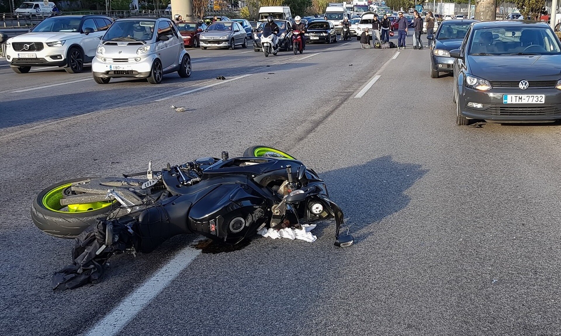 Θανατηφόρο τροχαίο στη Θεσσαλονίκη: Νεκρός 44χρονος οδηγός μηχανής