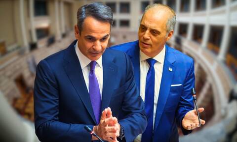 Στο «κόκκινο» το θερμόμετρο στη Βουλή: Αποχώρησε ο πρωθυπουργός όταν μιλούσε ο Κυριάκος Βελόπουλος