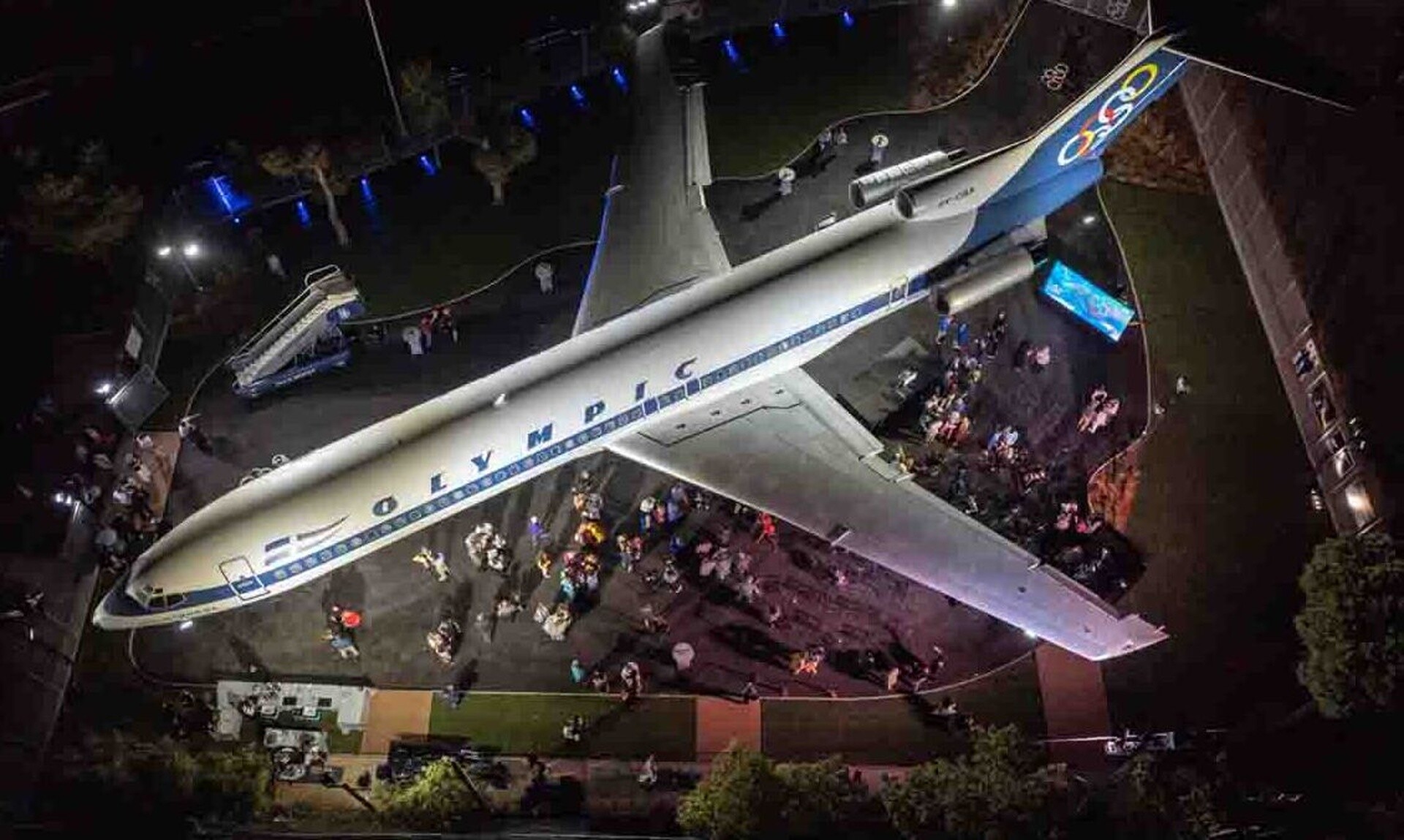 «Ζωντάνεψε» το θρυλικό Boeing 727 της Ολυμπιακής «Mount Olympus»