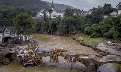Γερμανία: Σφοδρές βροχοπτώσεις πλήττουν τη νότια Γερμανία-Κίνδυνος πλημμύρας, προειδοποιούν οι αρχές