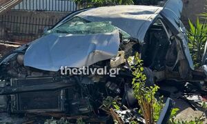 Τροχαίο δυστύχημα στη Θεσσαλονίκη: Νεκρός ο 22χρονος οδηγός - Σκληρές εικόνες