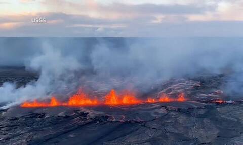 Χαβάη: Έκρηξη του ηφαιστείου Κιλαουέα μετά από μισό αιώνα - Εντυπωσιακές εικόνες