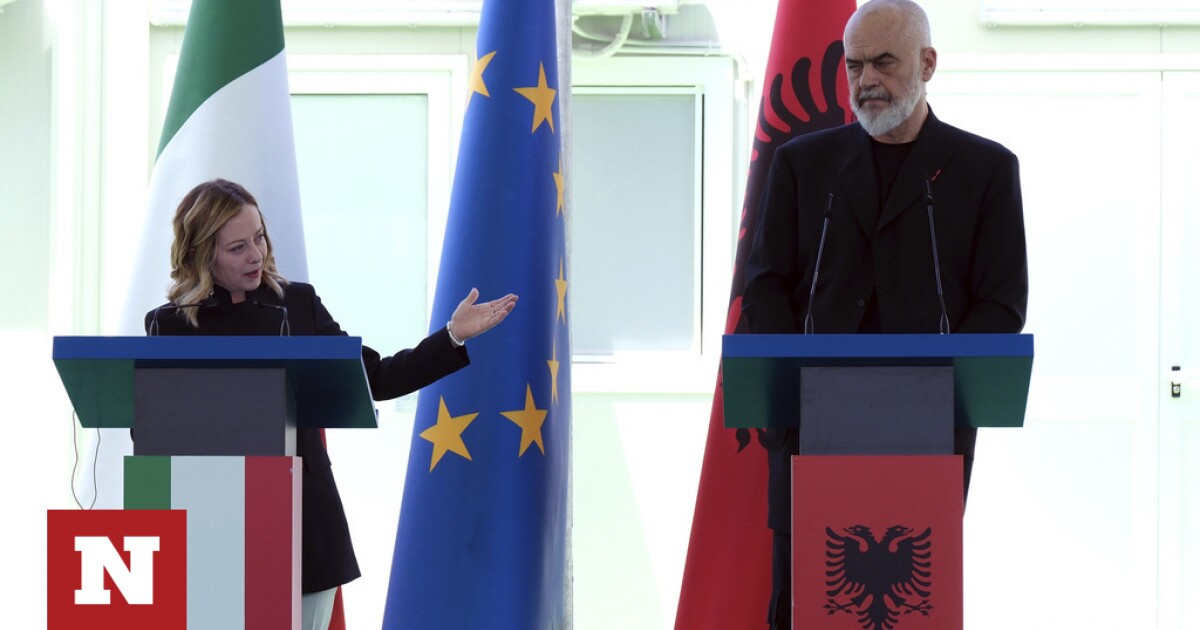 Albania: l’Italia costruisce strutture chiuse per i migranti – Meloni, Accordo Rama – Newsbomb – News