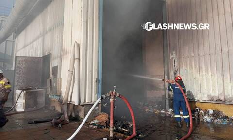Χανιά: Μεγάλες ζημιές από τη φωτιά στο εργοστάσιο ανακύκλωσης – Δεν υπήρξαν τραυματισμοί